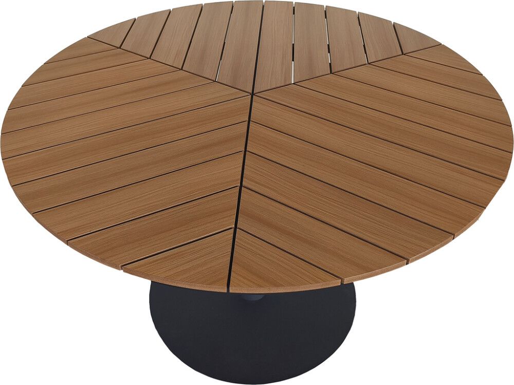 Ümmargune laud Sunfun Anne Ø 120 cm, teak