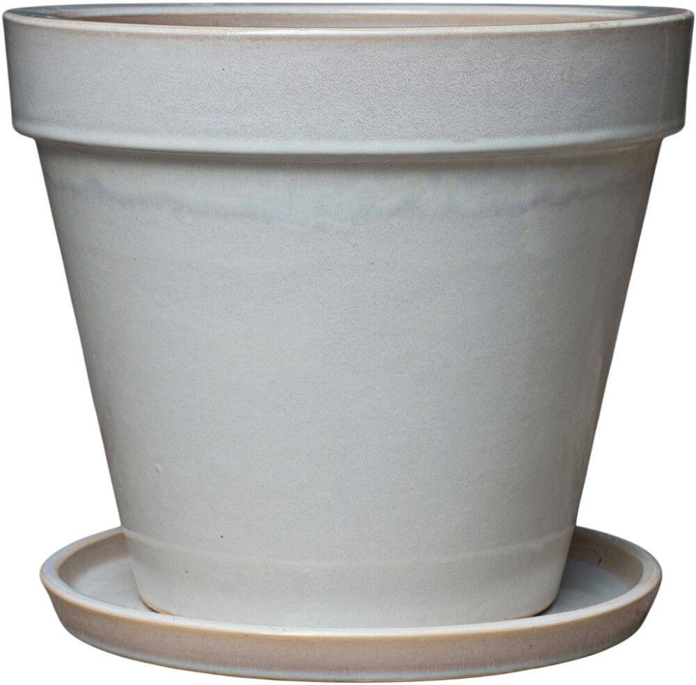 Õuetaimede lillepott Kaisa 35 x 30 cm, valge