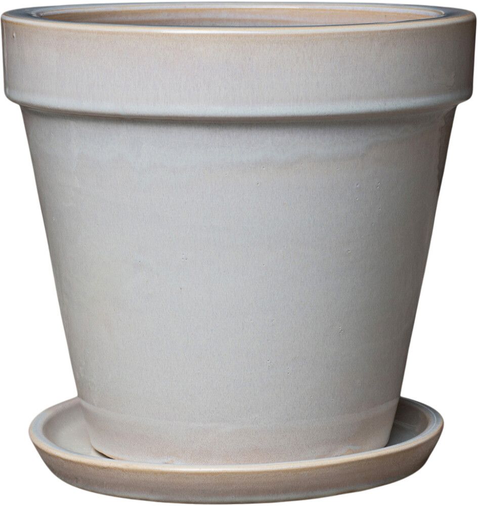 Õuetaimede lillepott Kaisa 25 x 23 cm, valge