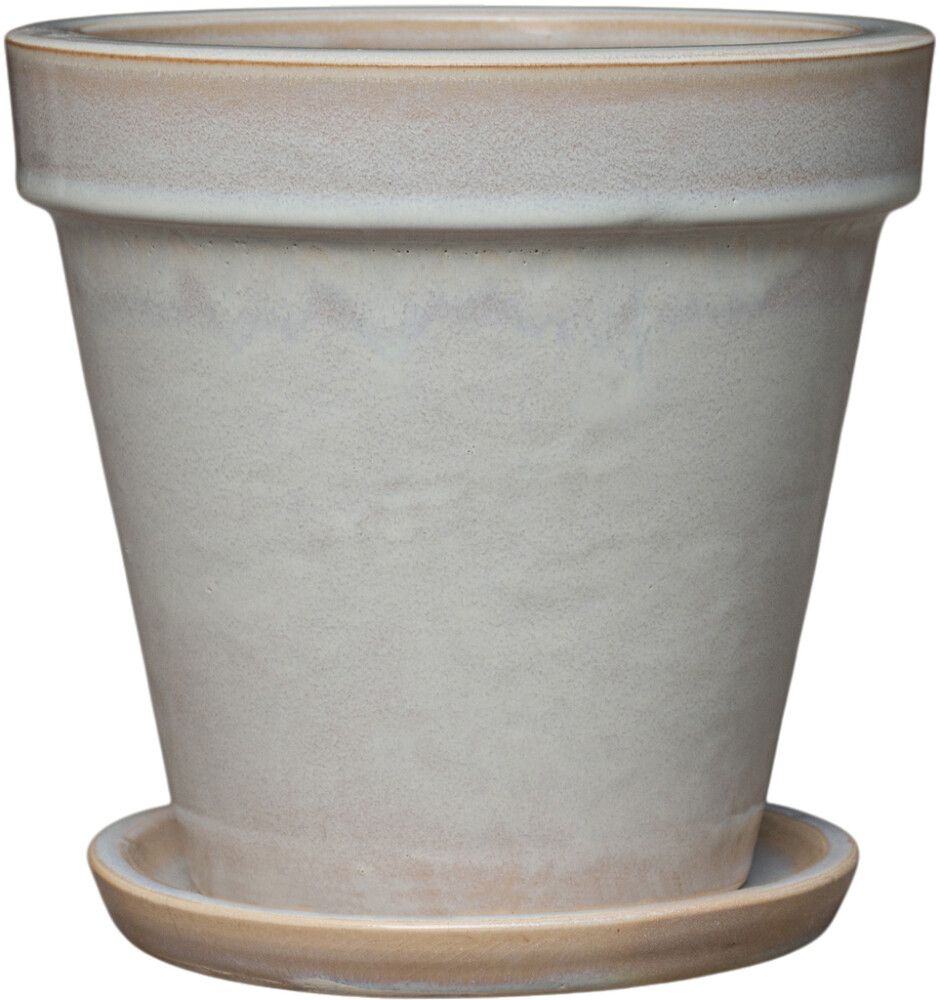 Õuetaimede lillepott Kaisa 17 x 18 cm, valge