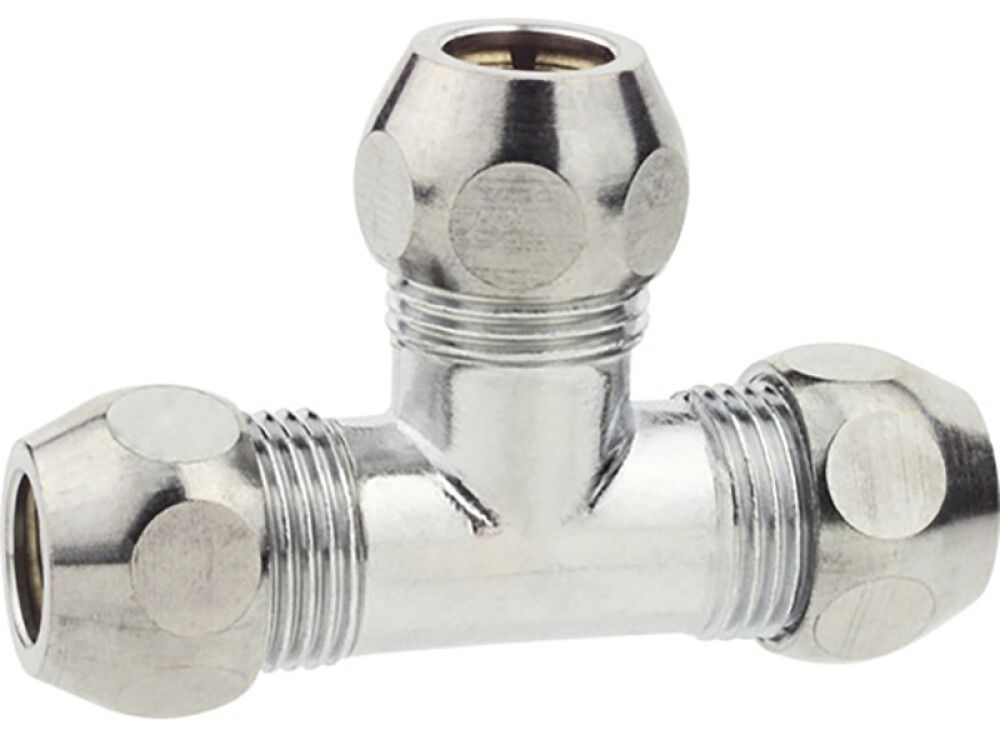 T-liitmik 3/8" x 3/8" x 3/8", 10 mm