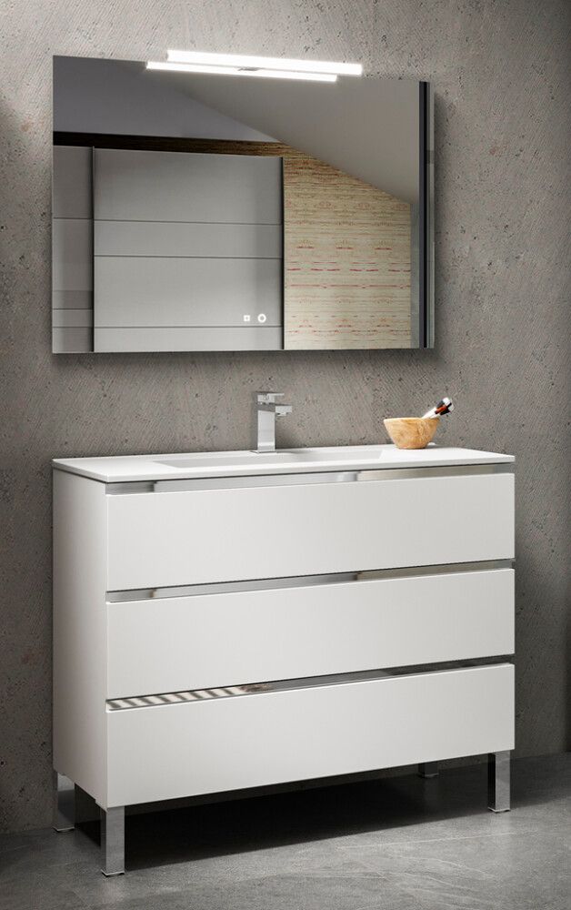 Valamukapp valamuga Ordonez Malaga 100 cm matt valge