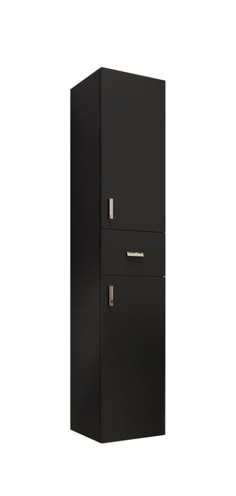 Kõrge kapp Ordonez Star 187 cm matt must