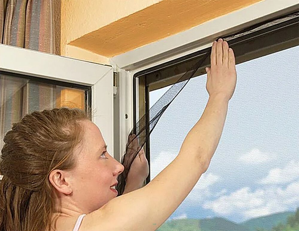 Putukavõrk aknale Easy Life 100 x 100 cm valge