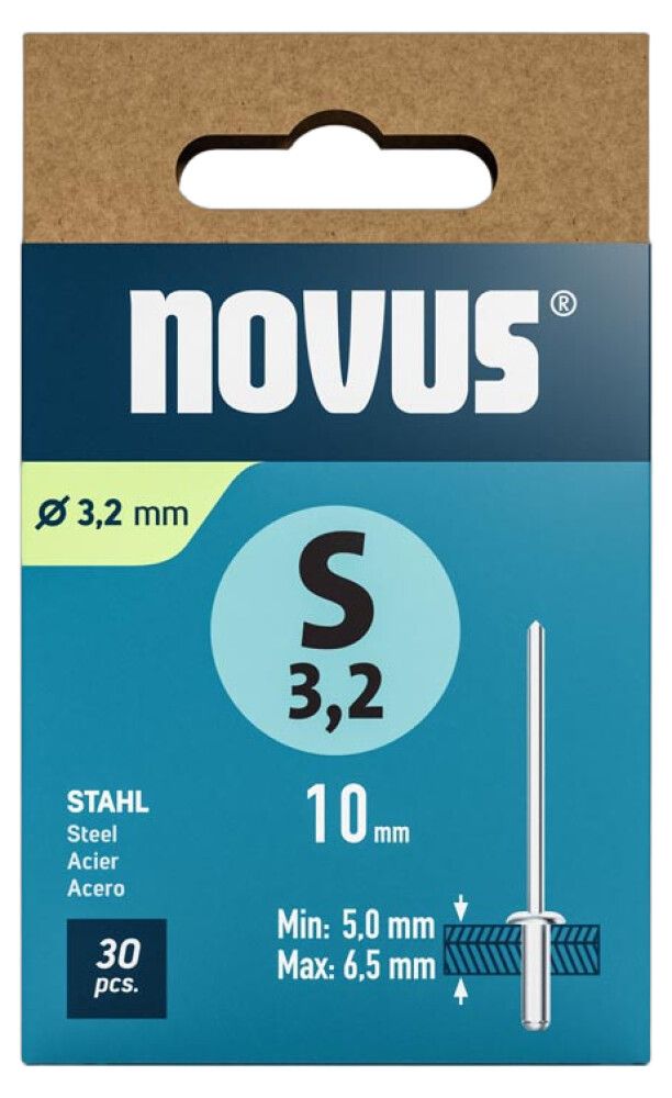 Needid Novus teras S 3.2 x 10 mm 30 tk