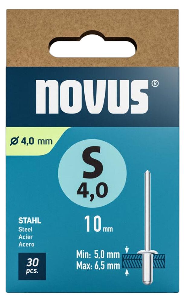 Needid Novus teras S 4 x 10 mm 30 tk