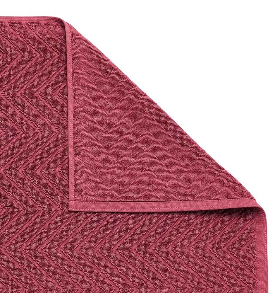 Vannitoavaip Diaqua Chevron 50 x 70 cm, mitu värvivalikut Veinipunane