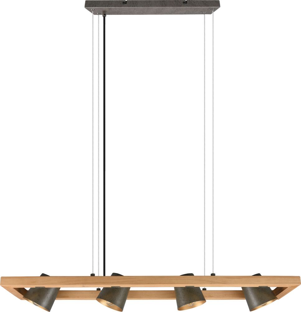 Rippvalgusti Trio Bell 4-osaline