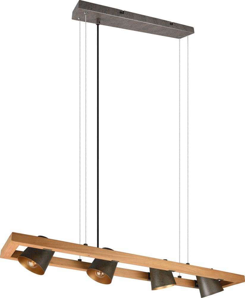 Rippvalgusti Trio Bell 4-osaline