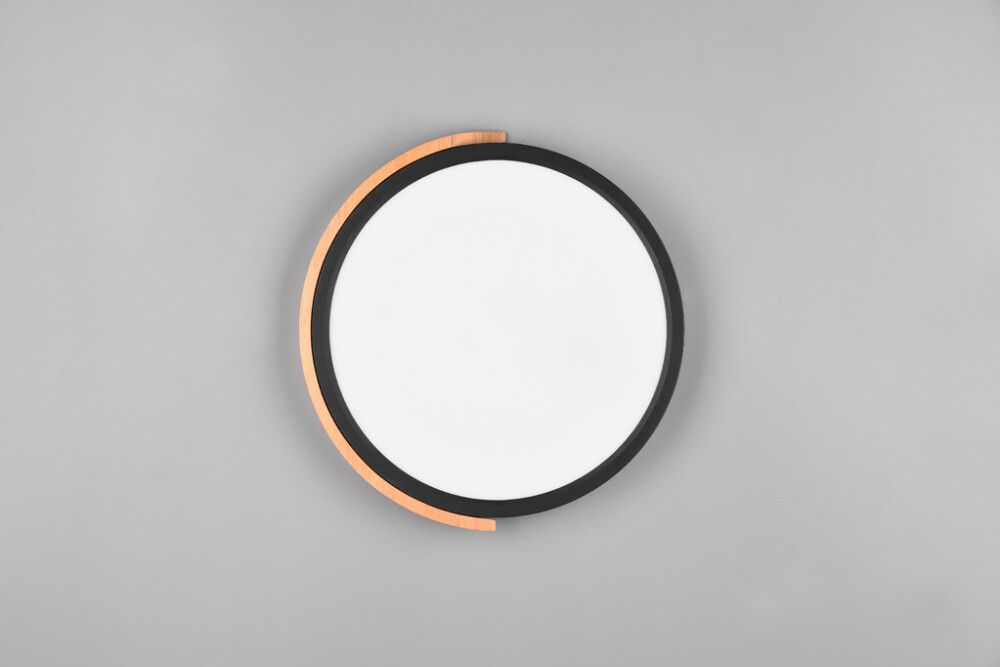 LED-laevalgusti Reality Leuchten Jano matt must