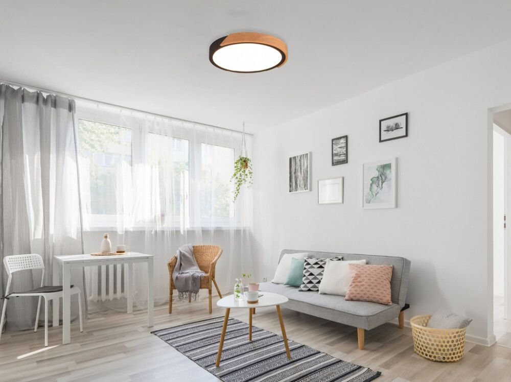 LED-laevalgusti Reality Leuchten Jano matt must