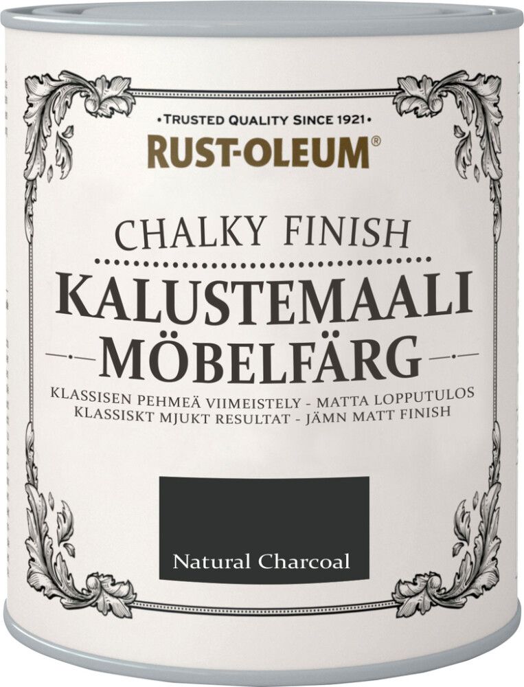Mööblivärv Rust-Oleum Chalky Finish Natural Charcoal