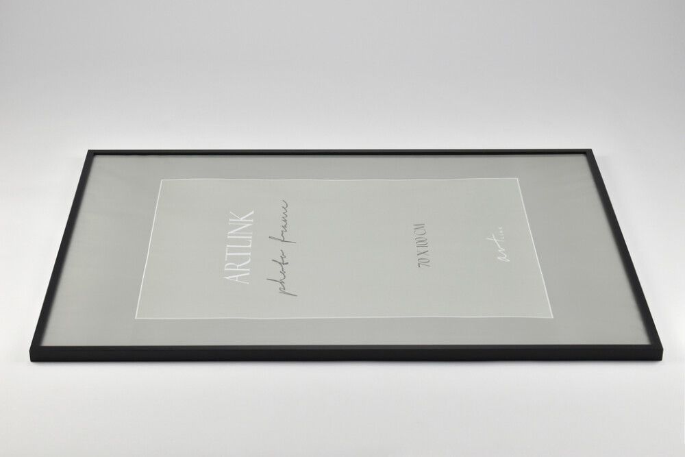 Pildiraam Leila 61 x 91,5 cm, must/valge/puit 70 x 100 cm Must