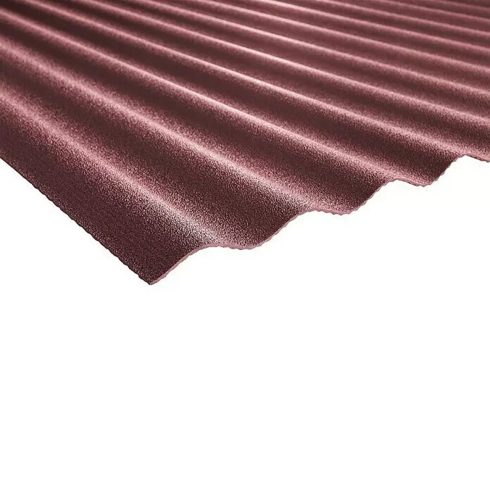 Laineplaat Guttanit+ Sinus 2,5 x 900 x 2000 mm punakaspruun