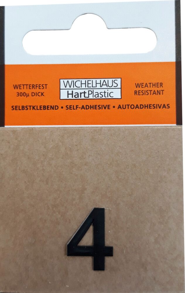Number Wichelhaus HartPlastic 4 15 mm