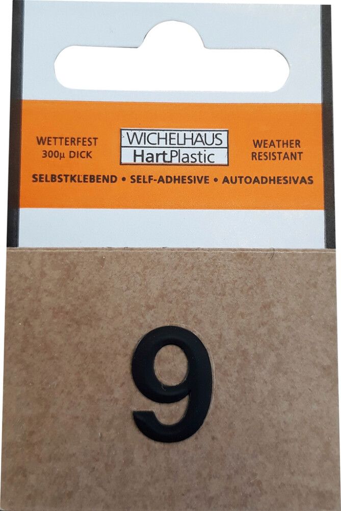 Number Wichelhaus HartPlastic 9 15 mm