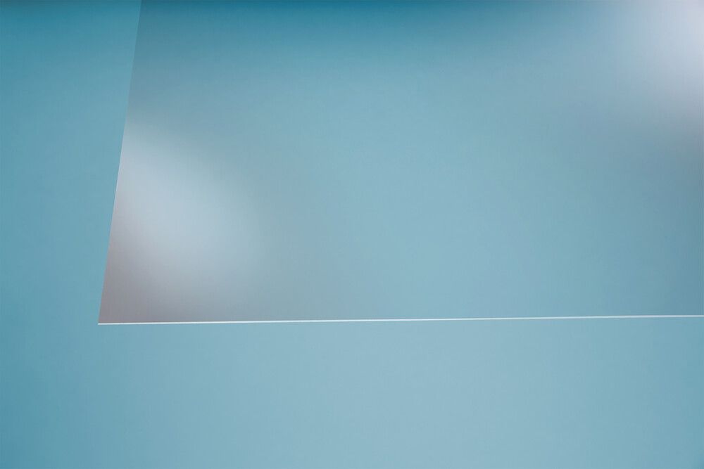 PC-plaat Gutta UV/löögikindel 2 x 500 x 500 mm