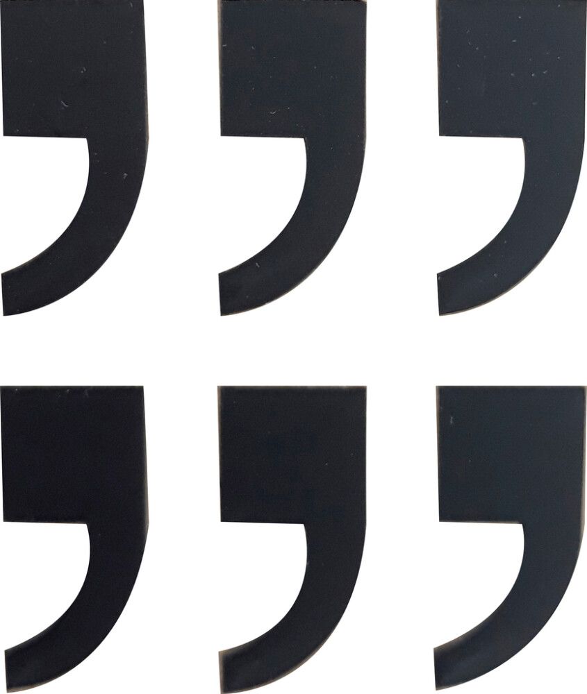 Märk Wichelhaus HartPlastic koma 50 mm 6 tk