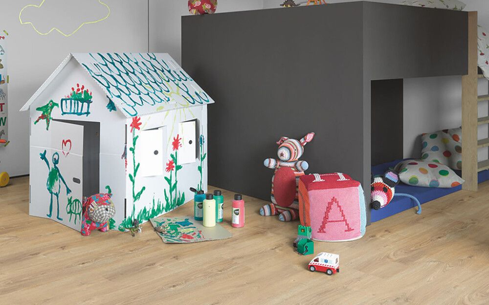 Näidis laminaatparketile Parador Basic 600 tamm Nova Limed