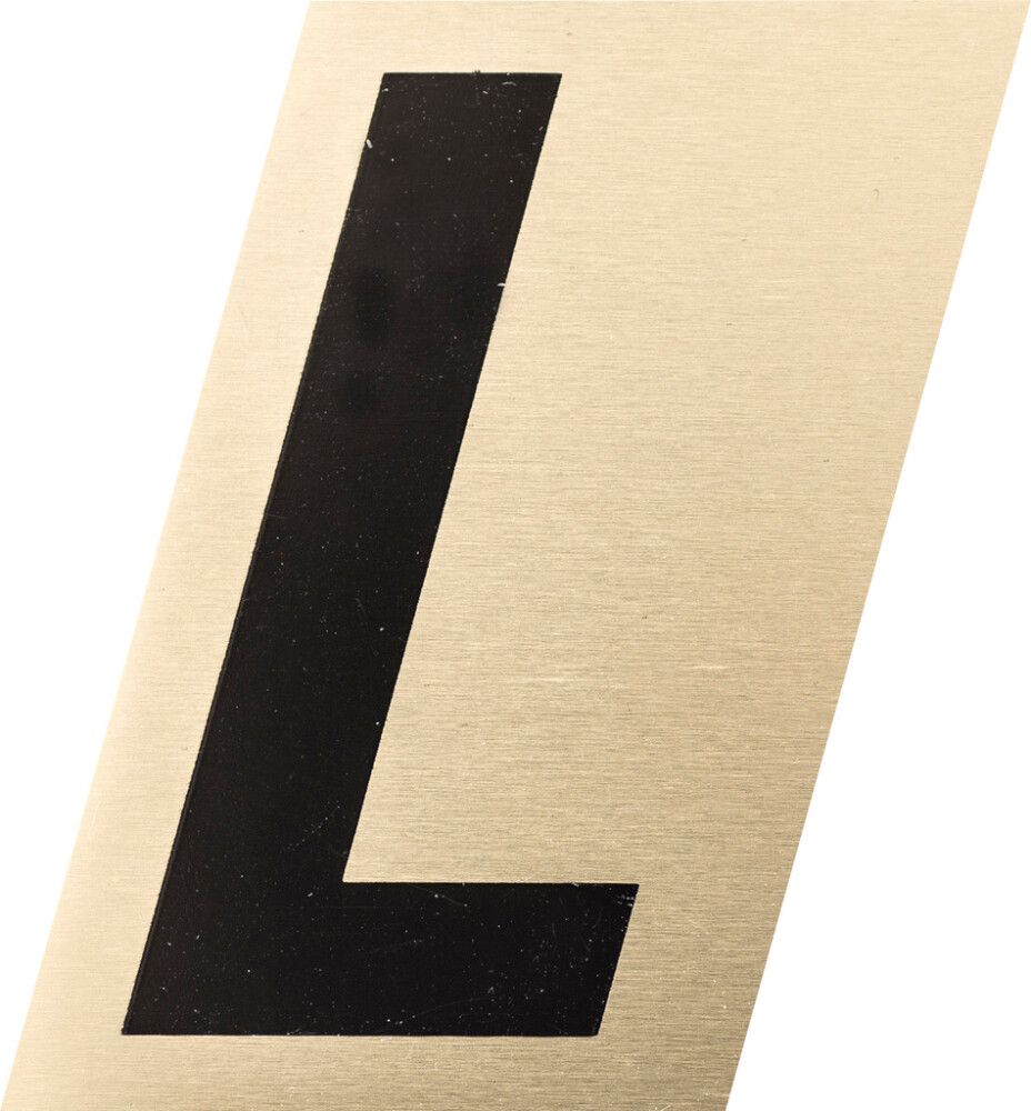 Täht kuldne/must L 15 mm