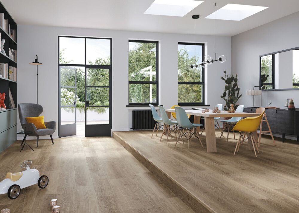 Näidis laminaatparketile Parador Basic 600 tamm Studioline macchiato