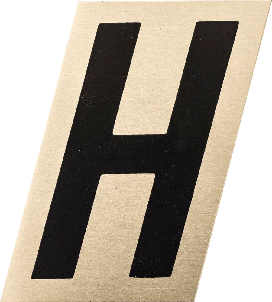 Täht kuldne/must H 35 mm