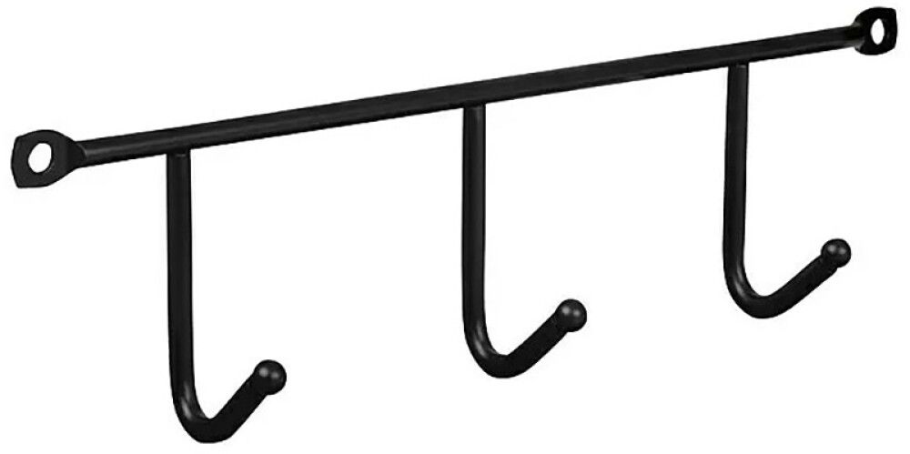 Nagi Walteco 3-konksuga must