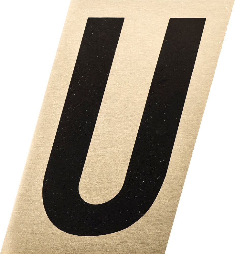 Täht kuldne/must U 60 mm