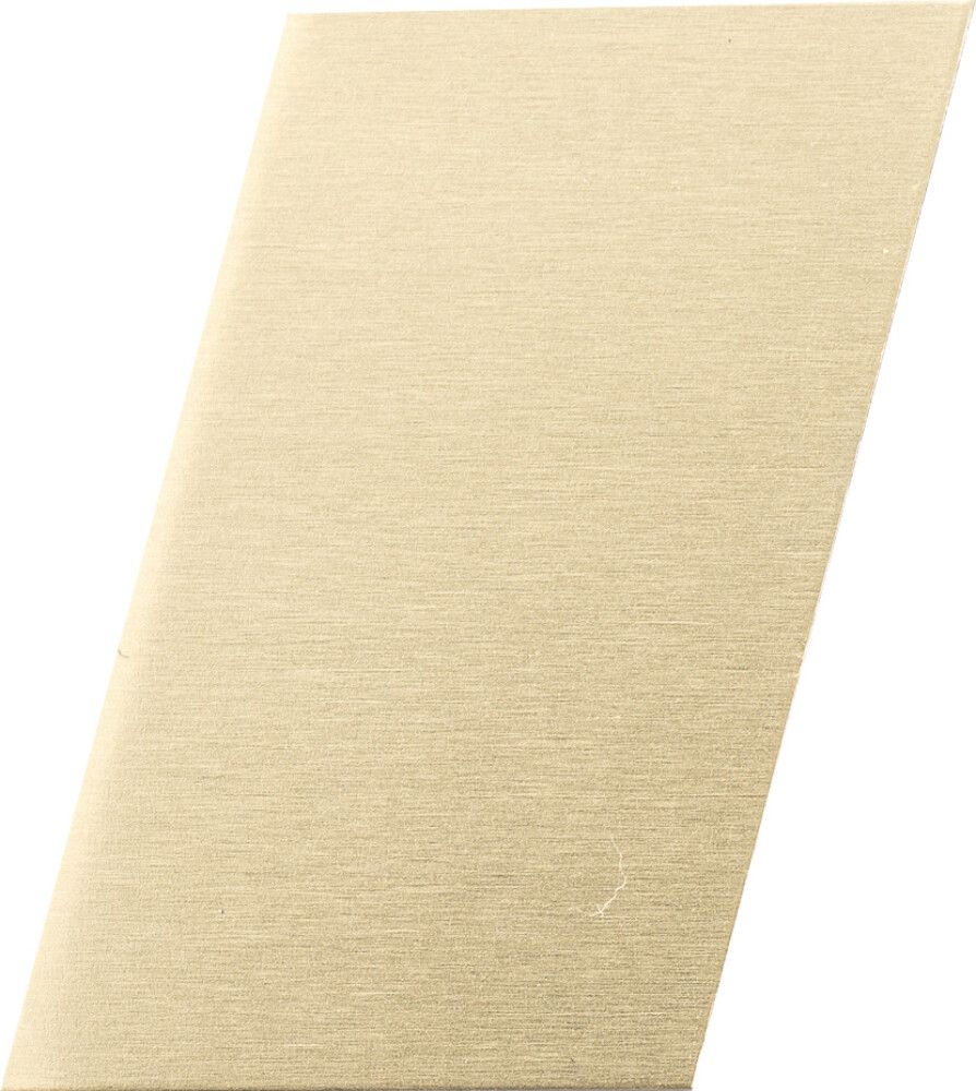 Märk kuldne/must 60 mm