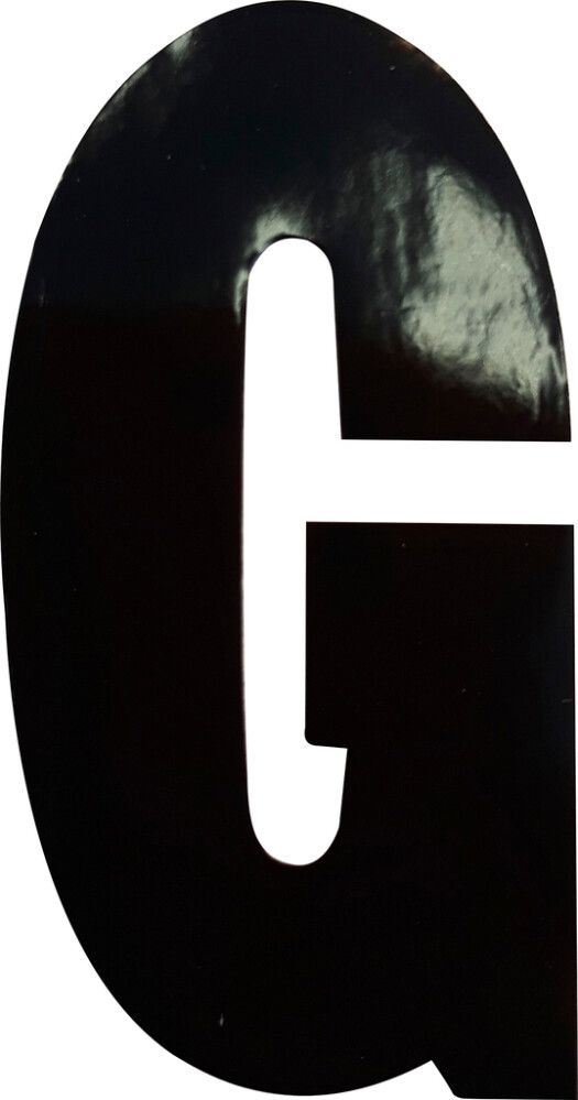 Täht Klassen must 8,3 cm G