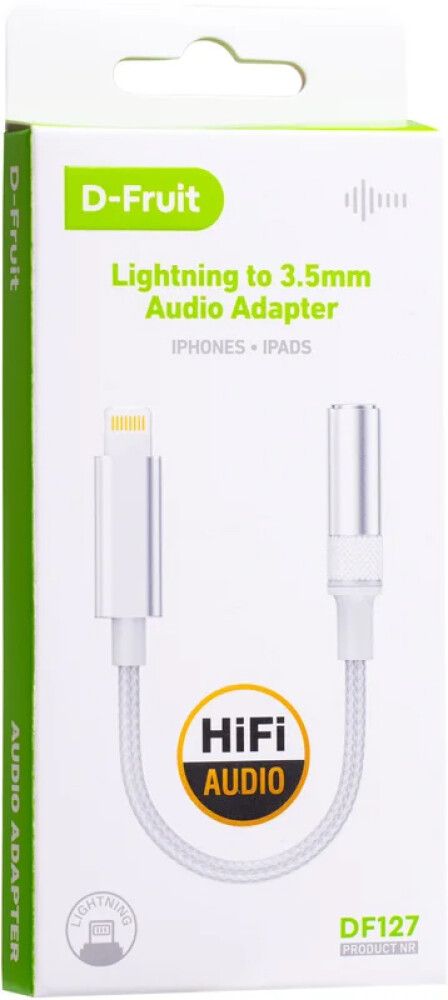 Adapter Lightning D-Fruit 3,5mm