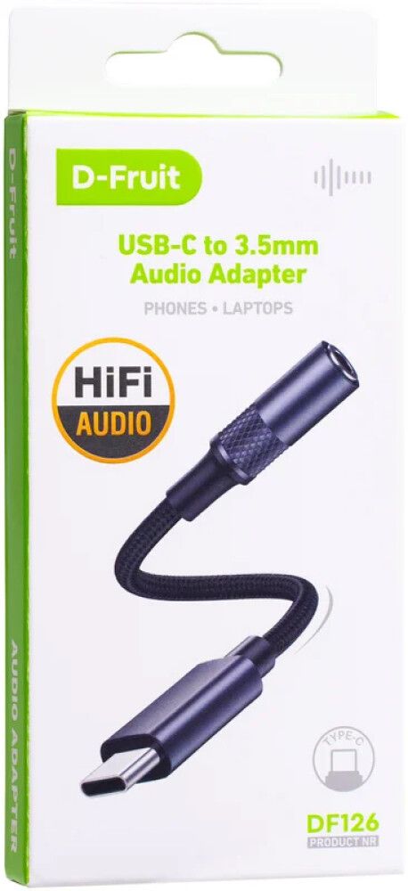 Adapter USB-C D-Fruit 3,5mm