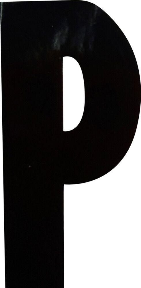 Täht Klassen must 8,3 cm P