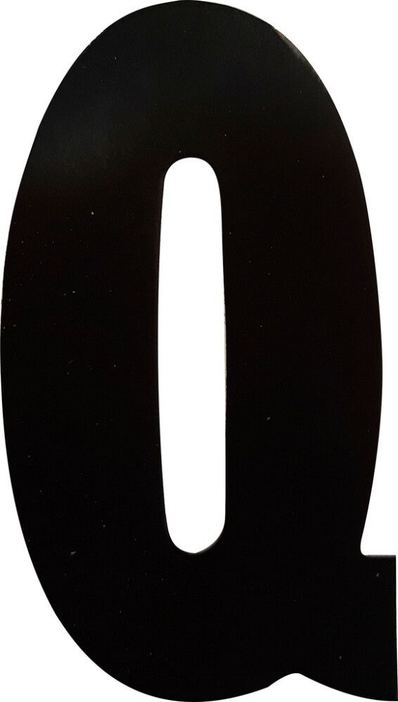 Täht Klassen must 8,3 cm Q