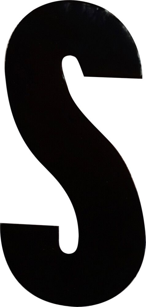 Täht Klassen must 8,3 cm S