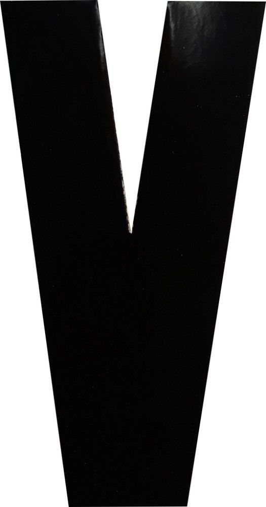 Täht Klassen must 8,3 cm V