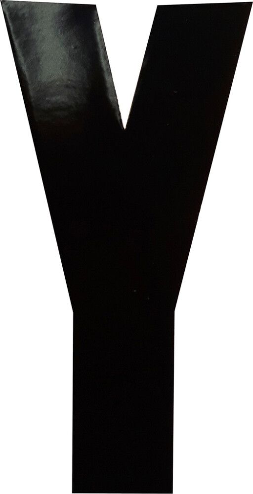 Täht Klassen must 8,3 cm Y