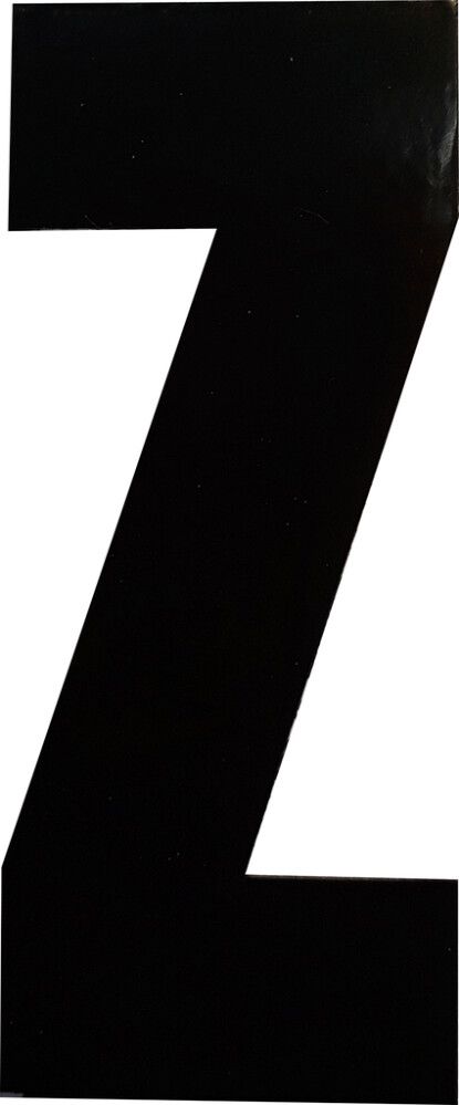 Täht Klassen must 8,3 cm Z