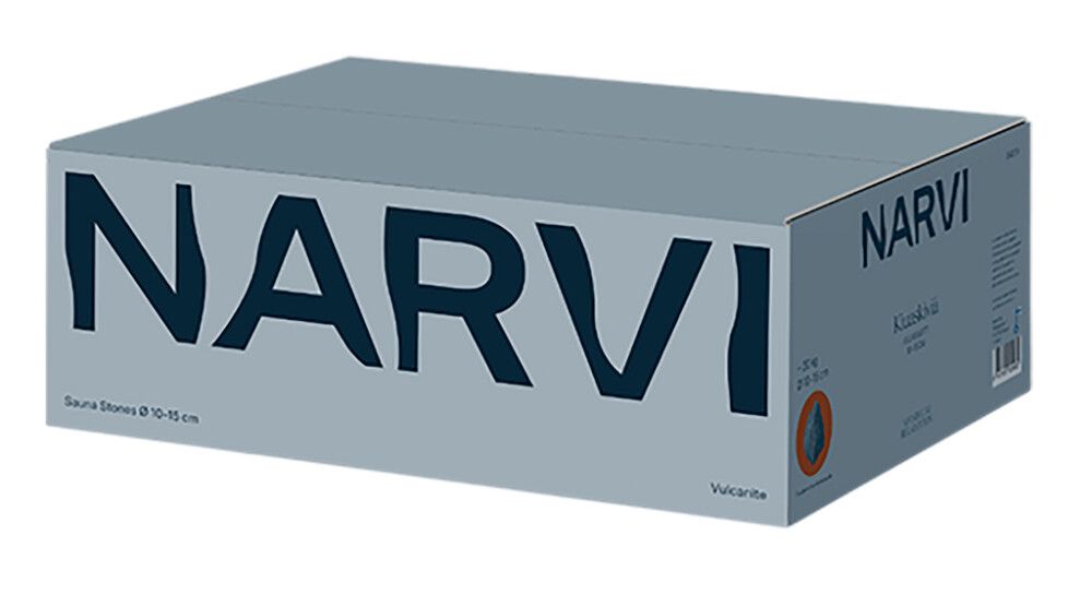 Kerisekivid Narvi Vulkaniit 10-15 cm 20 kg