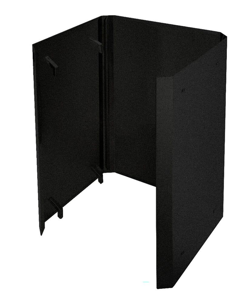 Kaitseplaat Narvi Kuru 14 / Kuru 20 must 55,5 × 70 cm