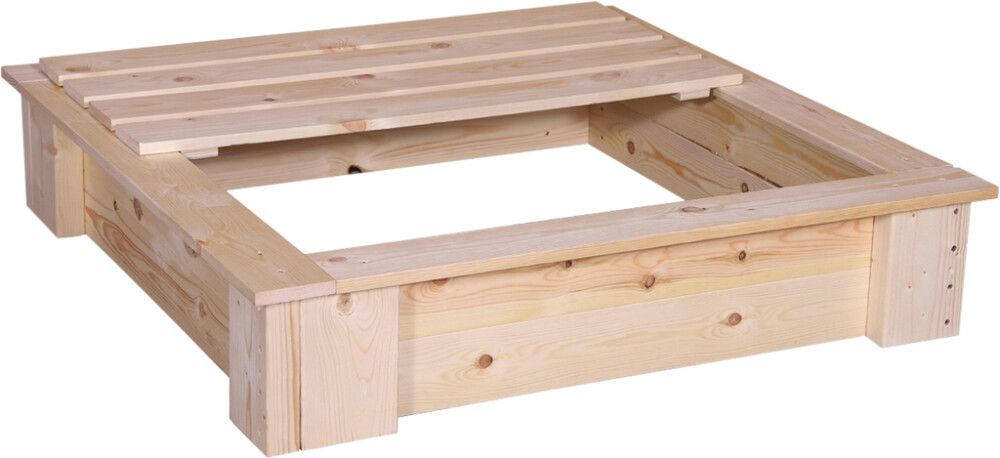 Liivakast kaanega 100 x 100 x 22 cm