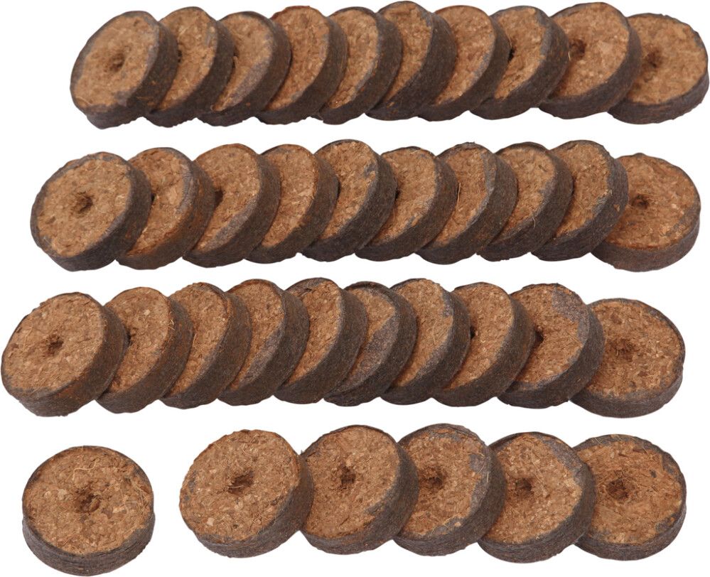 Kookostabletid Ø 3,5 cm, 36 tk