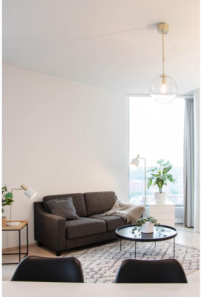 Rippvalgusti Thea 30 cm, messing