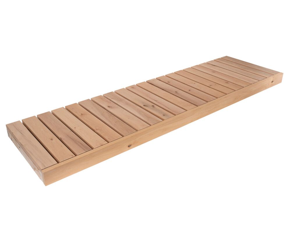 Saunalava moodul Thermory Alder 9 x 60 x 210 cm, ülemine