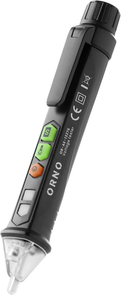 Taskulambiga induktiivne pingetester  Orno OR-AE-13276 must