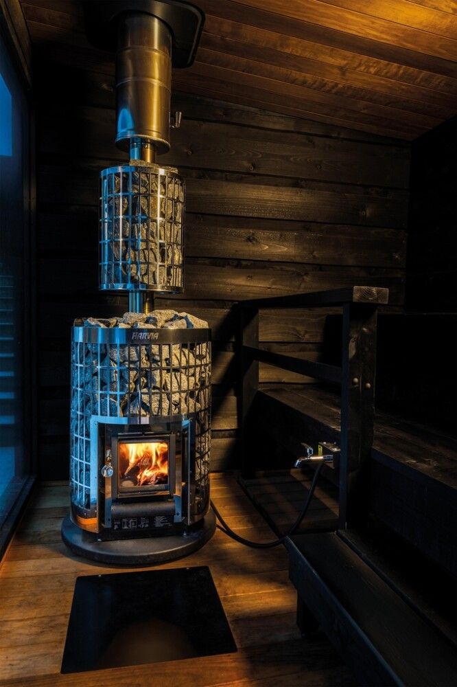 Veesoojendaja Harvia Cilindro puukerisele