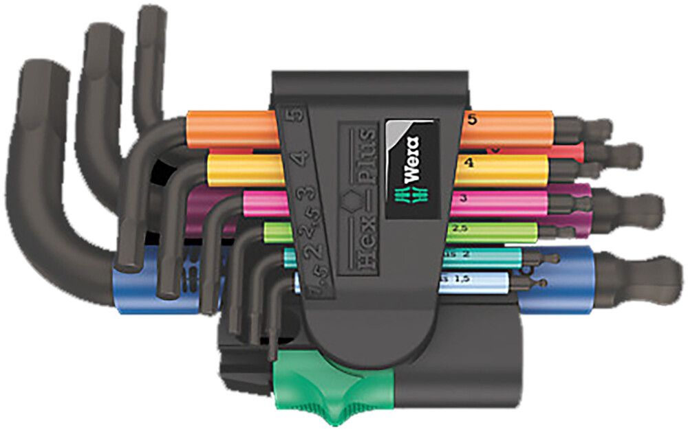 L-võtmete komplekt Wera 950/9 Hex-Plus 9-osaline