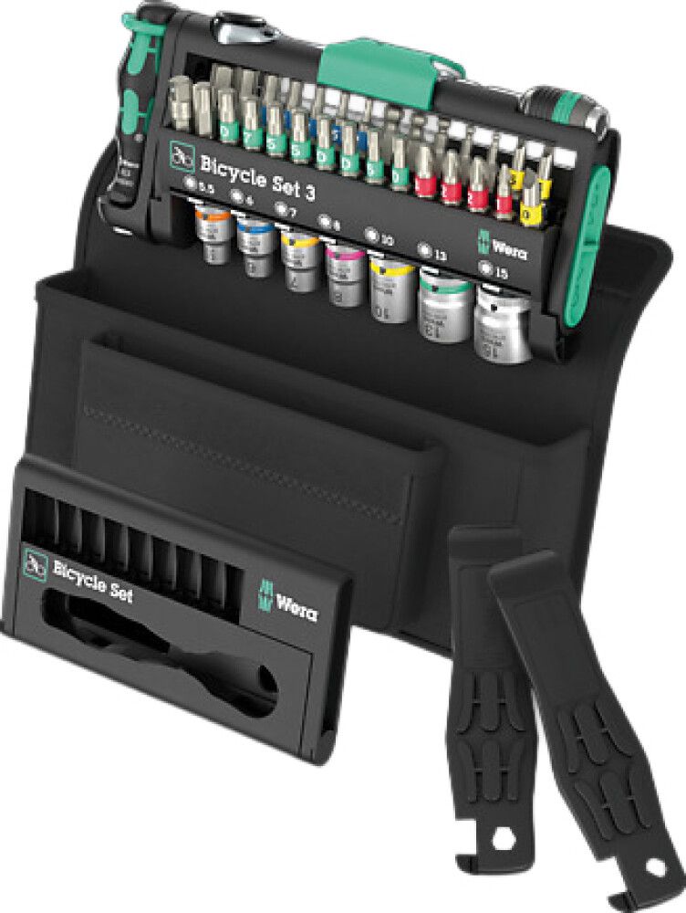 Tööriistakomplekt jalgrattale Wera 40-osaline