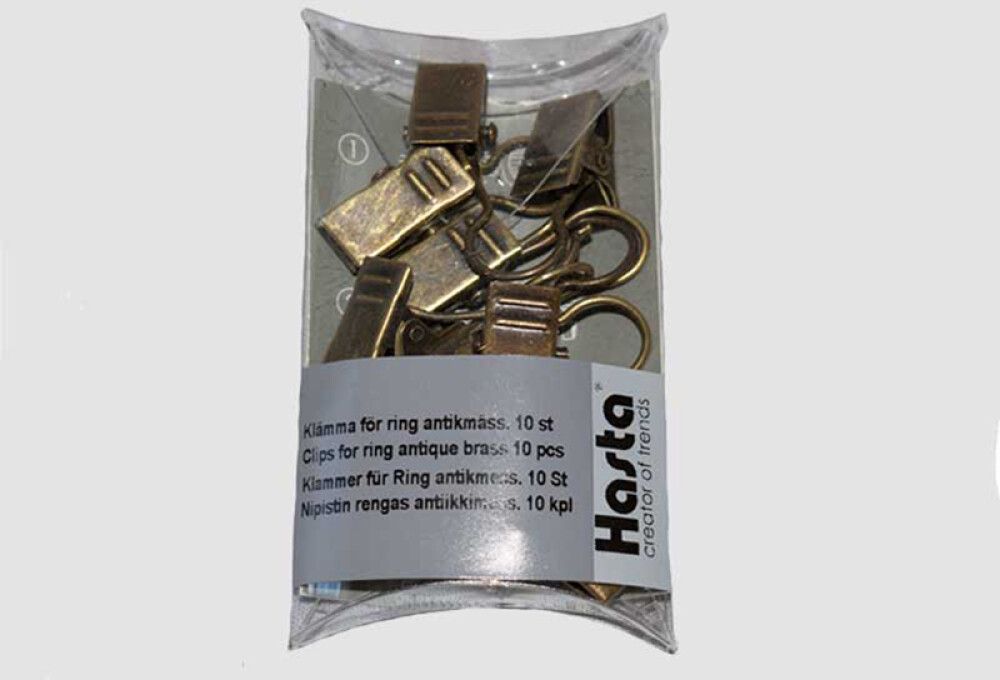 Kardinaklambrid antiikmessing 10 tk