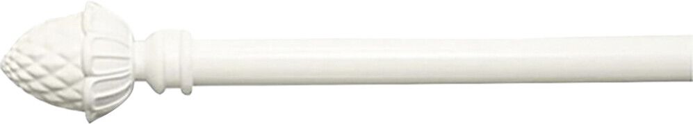 Kardinapuu komplekt Hasta Kotte  Ø25/28 mm 200-380 cm, valge